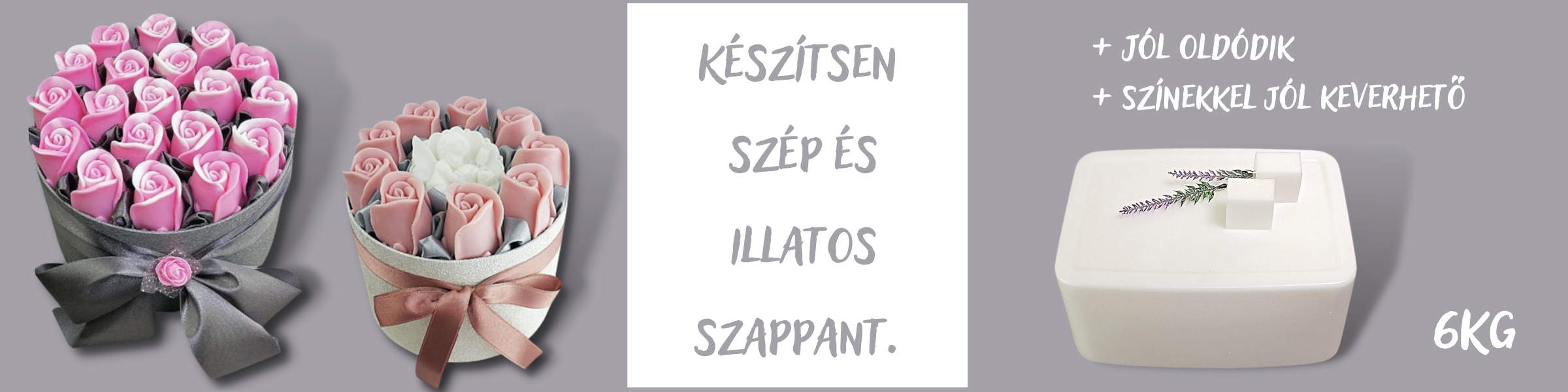 Výrobky z mydlovej hmoty sú voňavé a krásne(8)